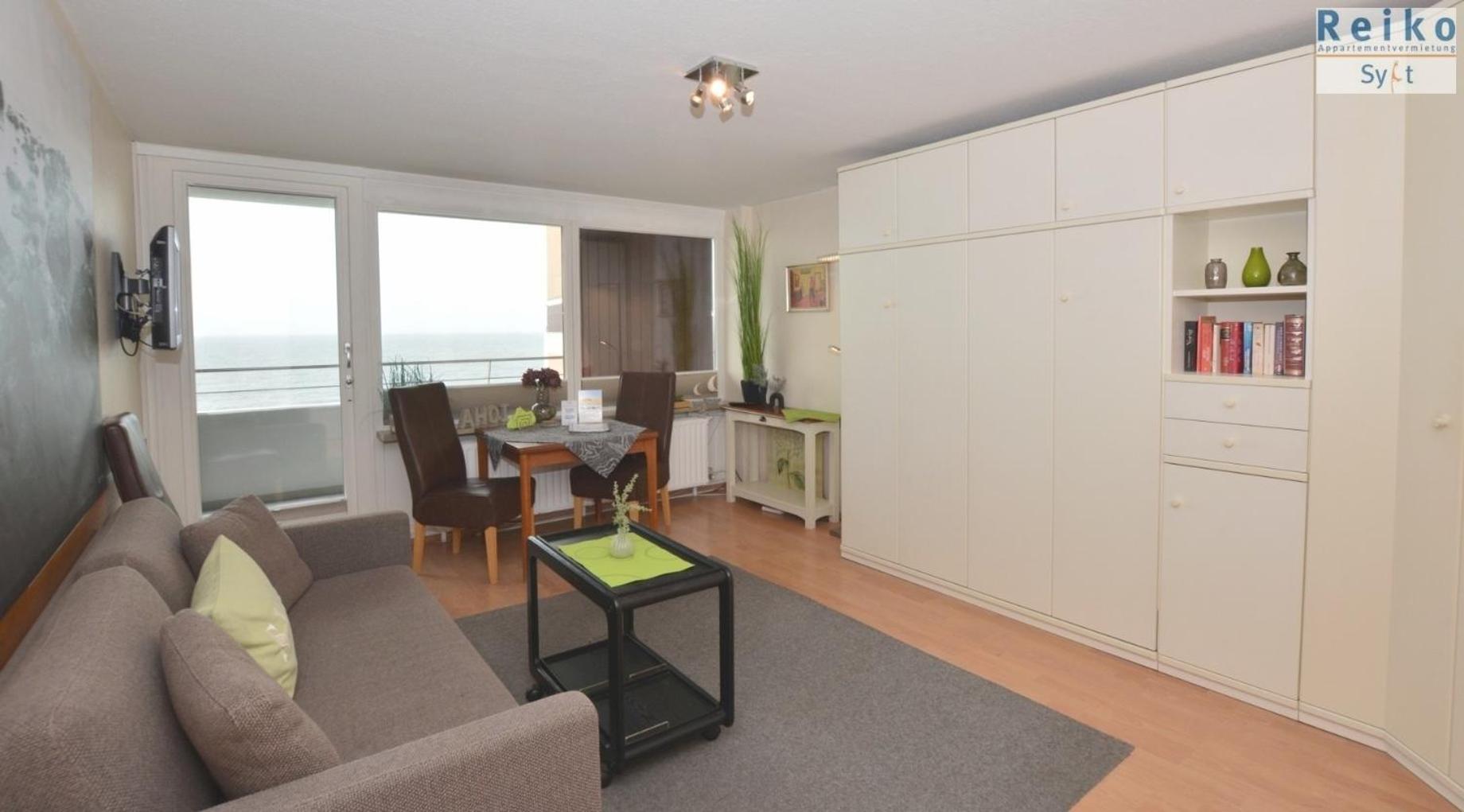 Apartment 2-70, Seeseite Haus Am Meer, Toller Nordseeblick, Wlan, 1 Zi Westerland